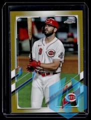 2021 Topps Chrome Gold 04/50 Mike Moustakas #57